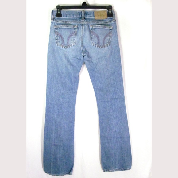 Hollister Stretch Jeans Size 0 Distressed Cuffs - Picture 4 of 6